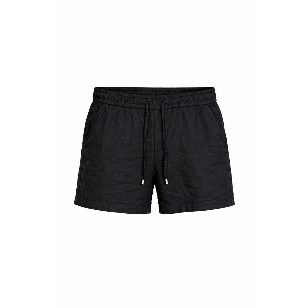 Tommy Bahama Black Linen Drawstring Shorts XL Pull On Relaxed Beach